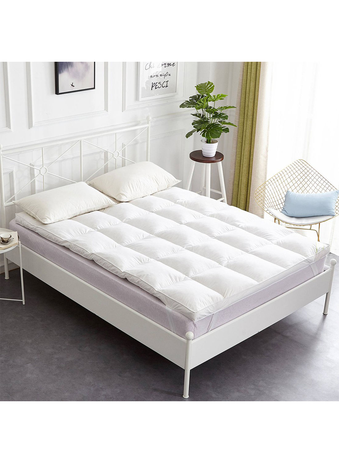 Double Row Mattress Topper