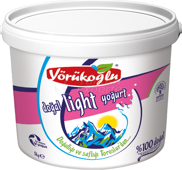 Homogenized Yoghurt Light 5kg