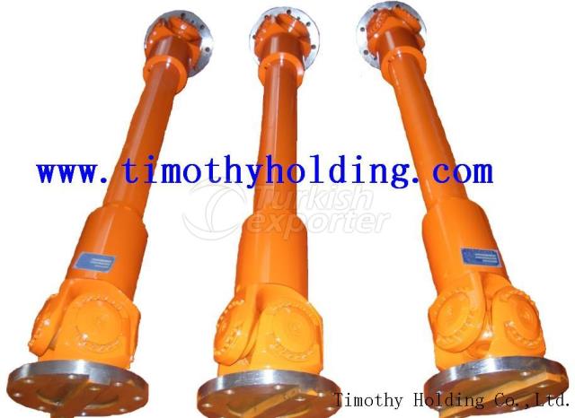 Universal joint shaft