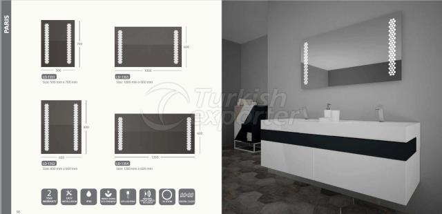 Illuminated Led Mirrors Paris