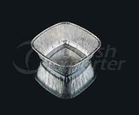 Bacia de alumínio do pudim de arroz da bacia 900 G