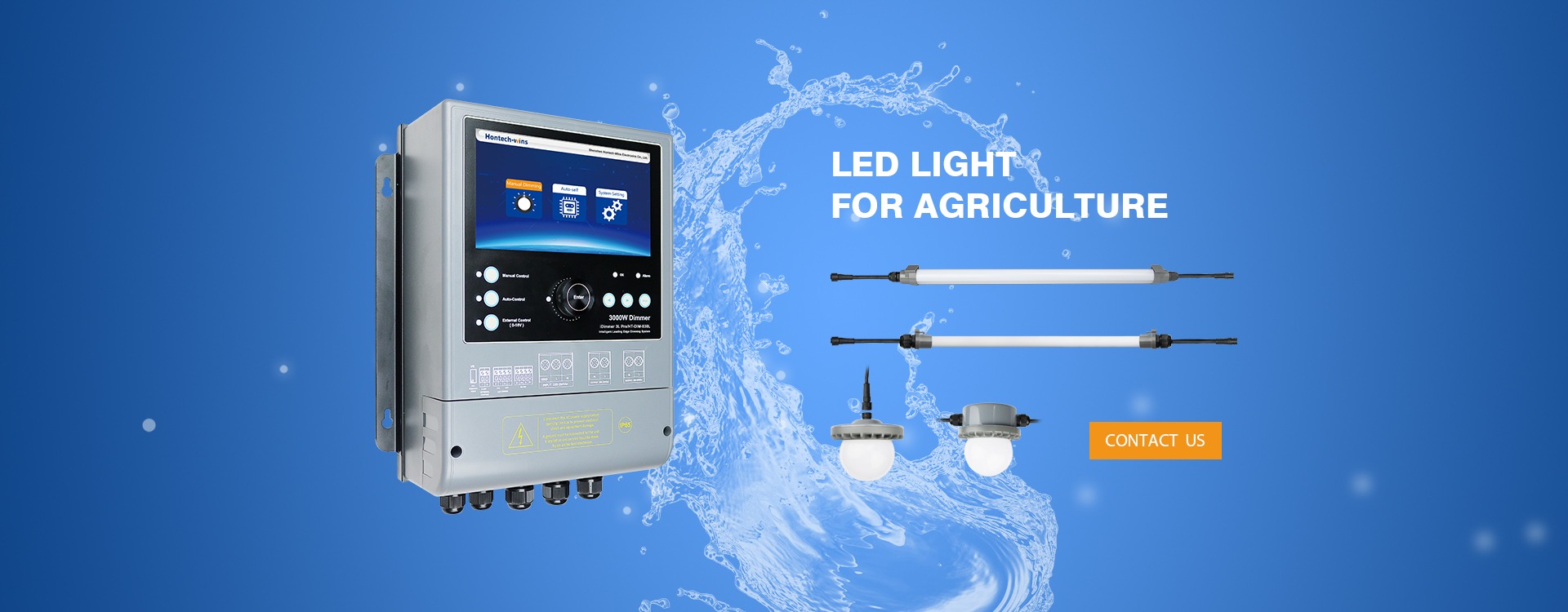 Poultry Farm Lighting System, IP65 LED tubes, IP67 LED bulbs, 