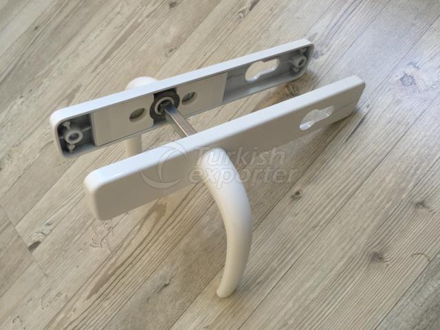 Aluminium Door Handle for PVC Doors