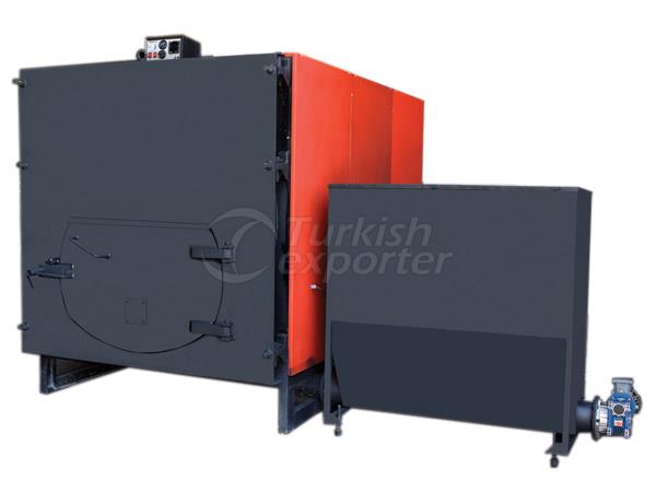 Central Heating Boiler with Stoker which Consumes Coal Dust and Sawdust  (TOMT series)