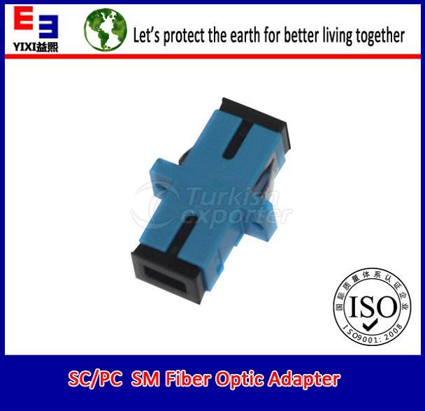 SC fiber optic adapter