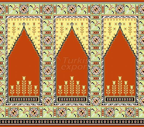 Wool Mosque Carpets YCH002