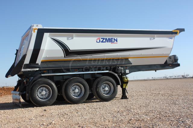 Semi Pipe Tipper Semi Trailer SHA24