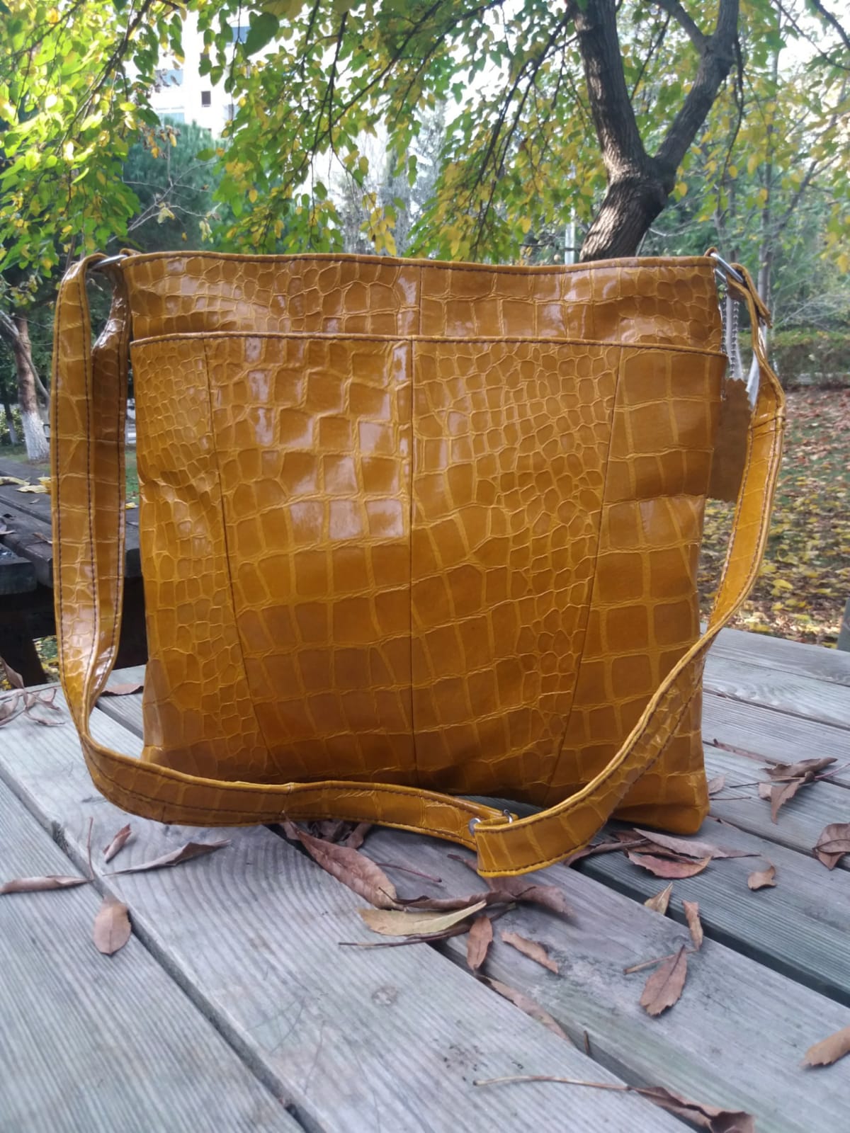 Woman leather bag 100% leather