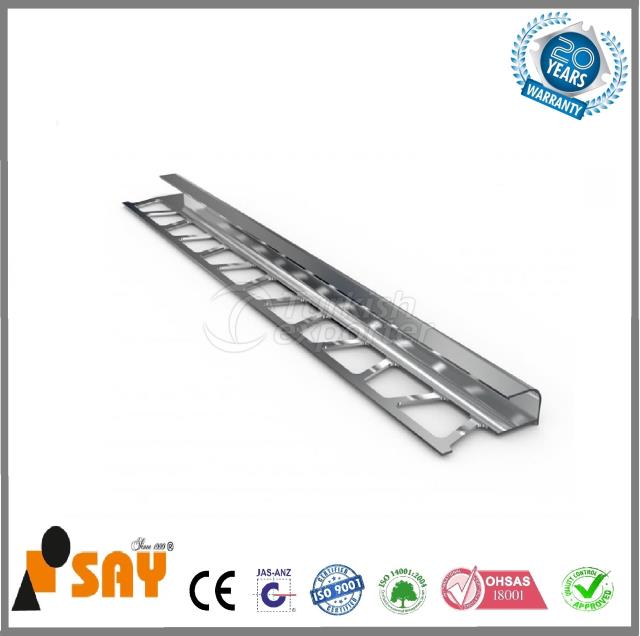 Aluminum External Tile Trim