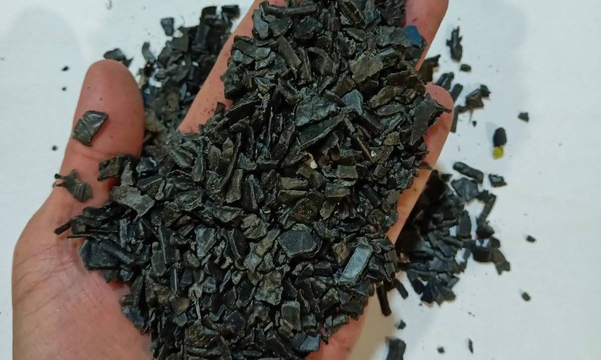 shredded polypropylene