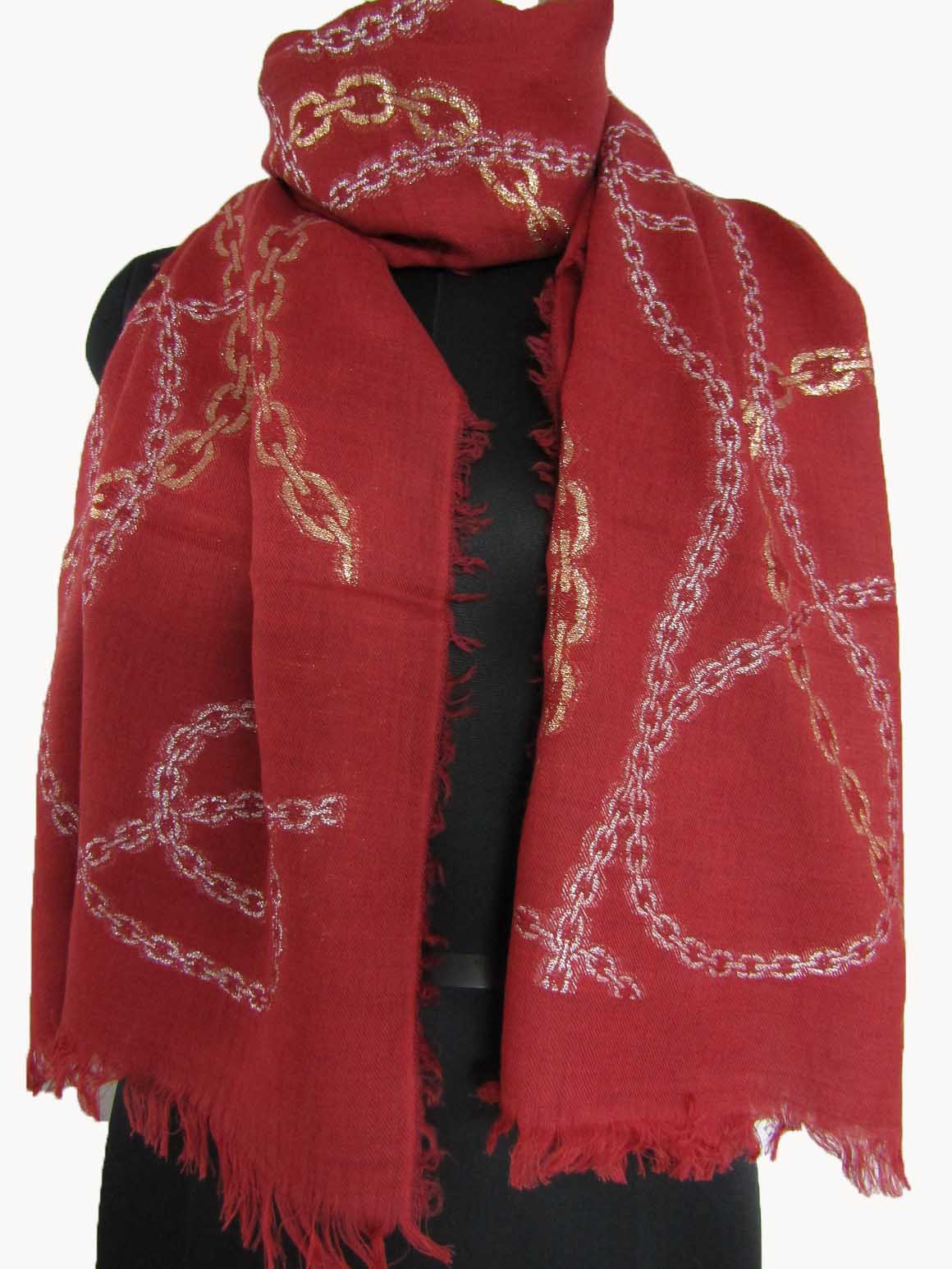 JACQUARD SHAWL