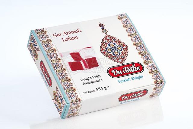Turkish Delight With Pomegranate