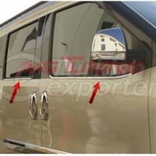 Ventana Trim Cover 4 piezas de acero inoxidable