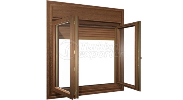 Double Wing Opening window Series