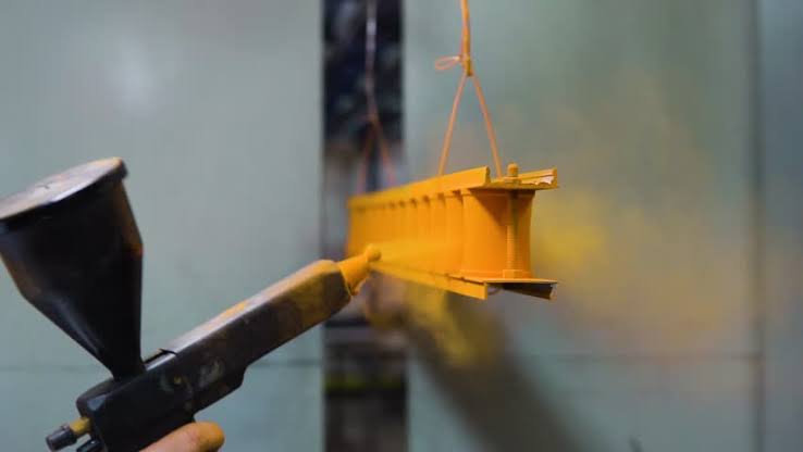 electrostatic powder coating