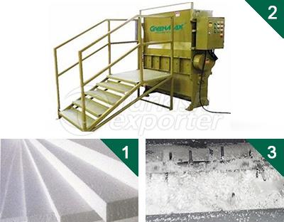 Plastic Foam of Polystyrene Crusher