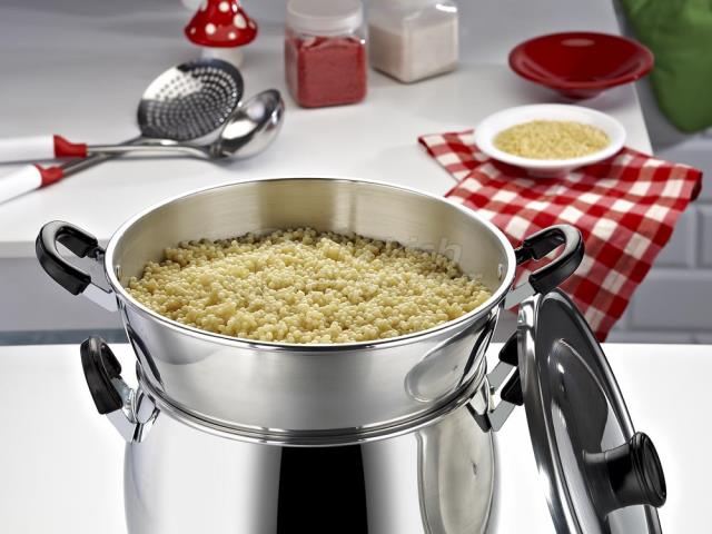 Aluminum Couscous Saucepan
