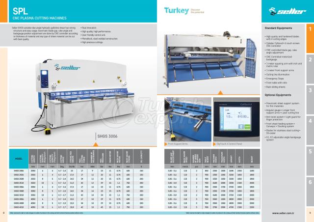 CNC RAKE ANGLE GUILLOTINE SHEAR