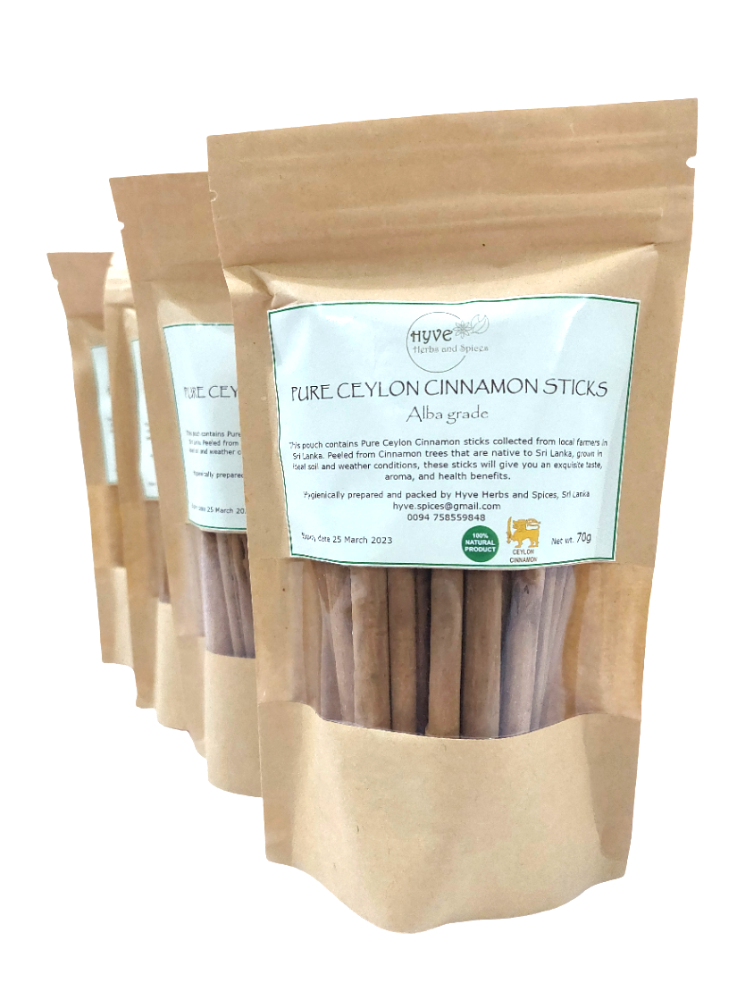 Alba grade Pure Ceylon Cinnamon sticks