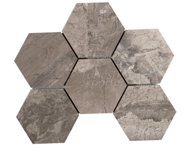 Honeycomb Large Phantasie Gray 10 cm