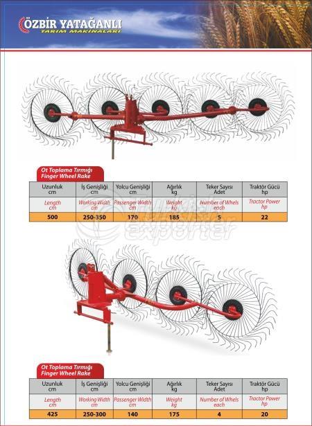 Finger Wheel Rake