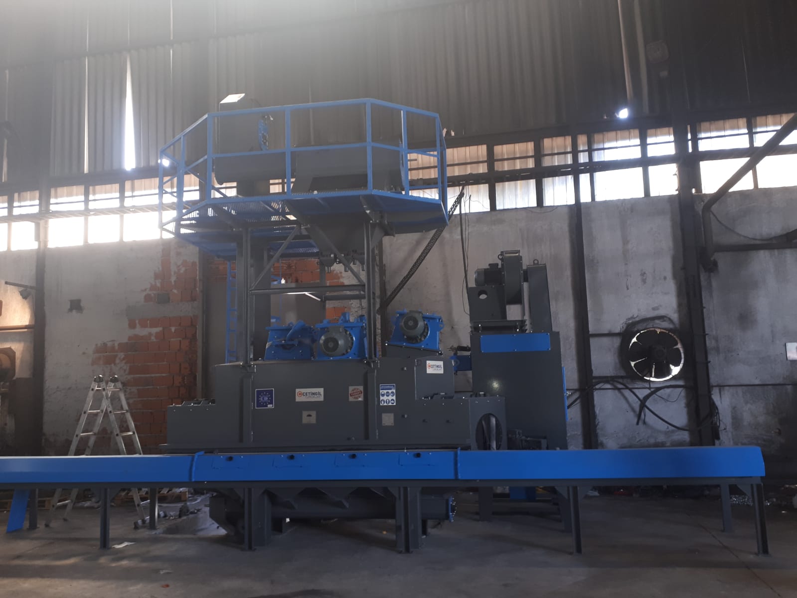 Pipe Shot Blasting Machine