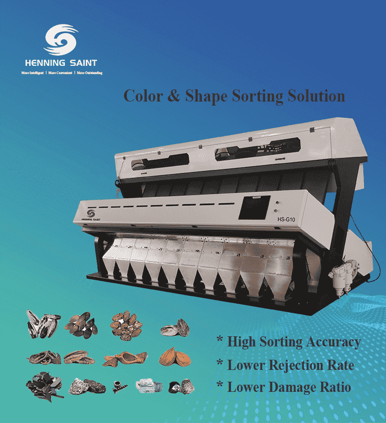  Henning Saint cashew color sorter