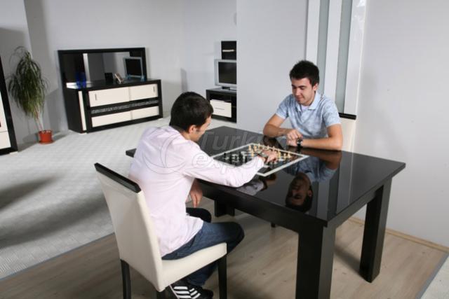 CLASS DINING ROOM SET BLACK