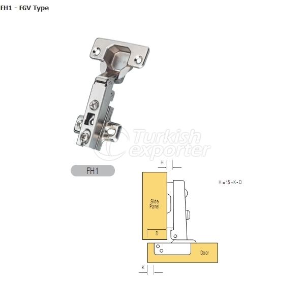 Furniture Hinges FH1-FGV