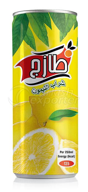 Tazech 250ml سليم يمكن الليمون والنعناع