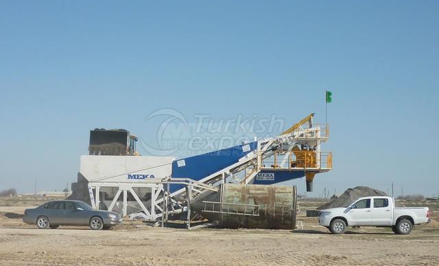 Mobile Concrete Batching Plant -MB-30M