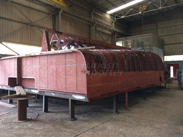 Ship Building - 14,95mx8,5m Fish Farm Service Vessel