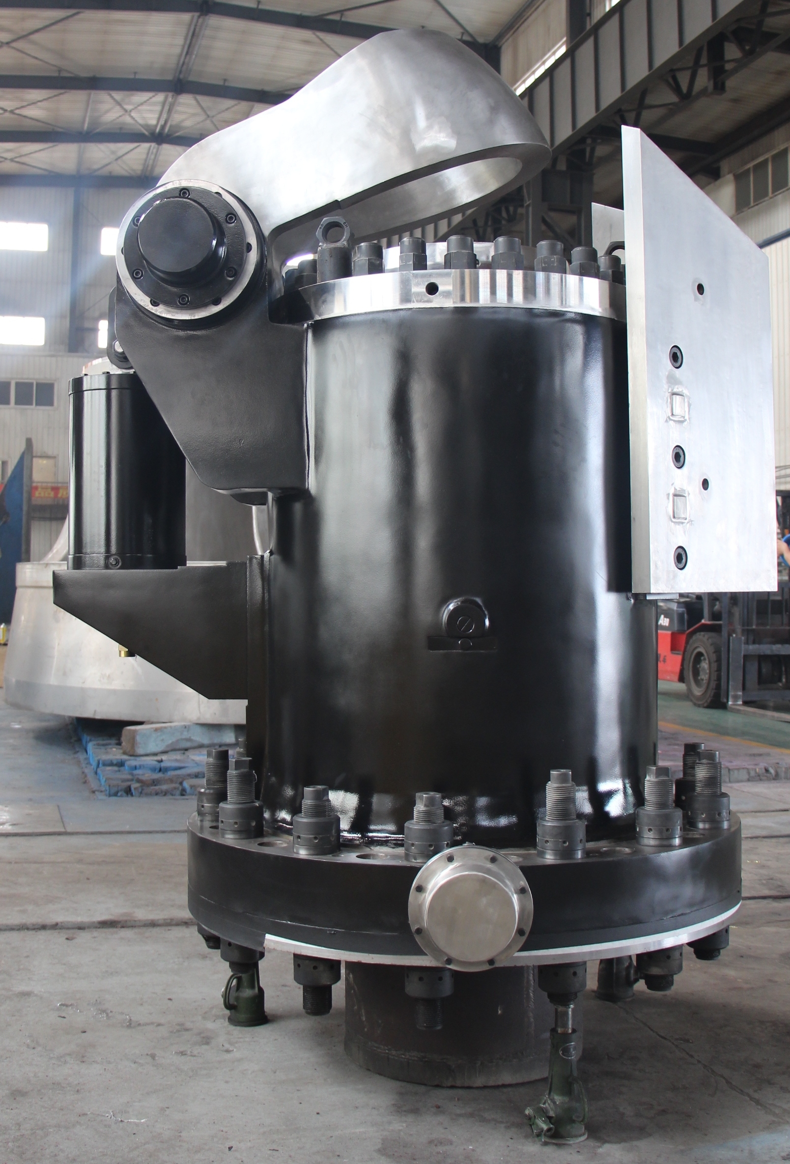 Cast steel Nozzle pipe for Pelton Turbine