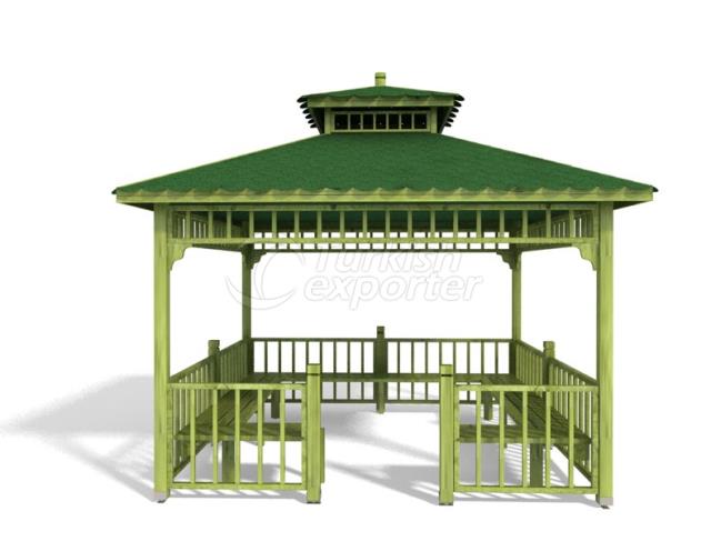 Pergola en bois