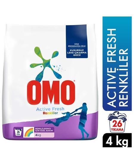 Omo Aktif Renkliler ve Beyazlar Matik Toz Deterjan 10 kg