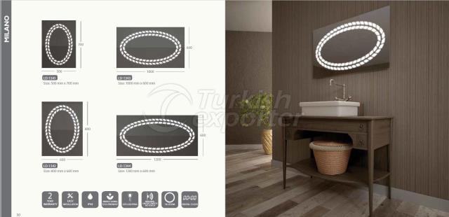 Illuminated Led Mirrors Milano