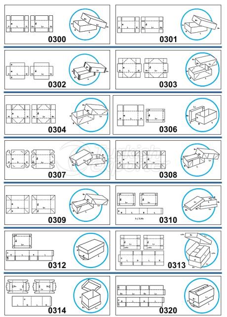 Library of Fefco Codes -03XX