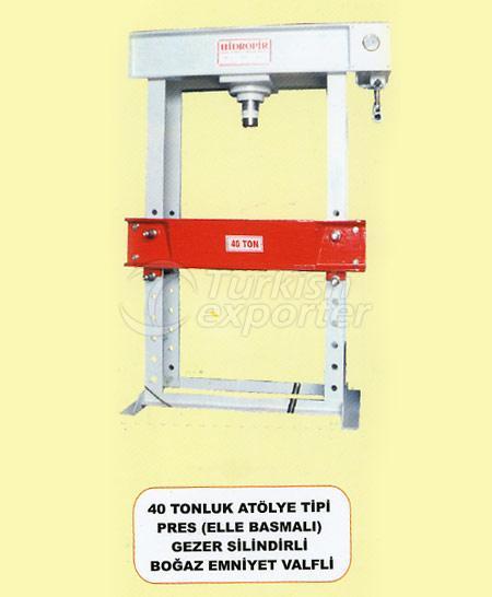 40 ton c type steel cutting press