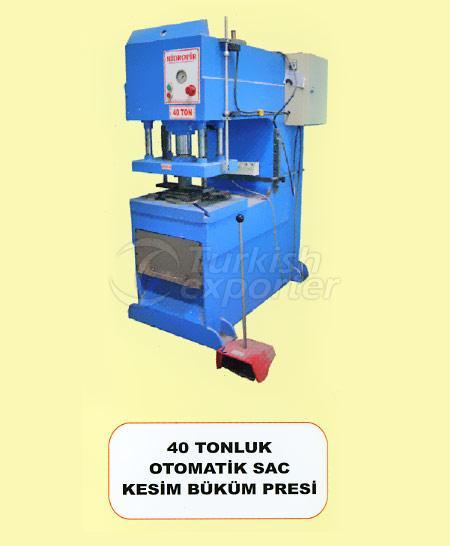 40 tonluk otomatik sac kesim büküm  presi