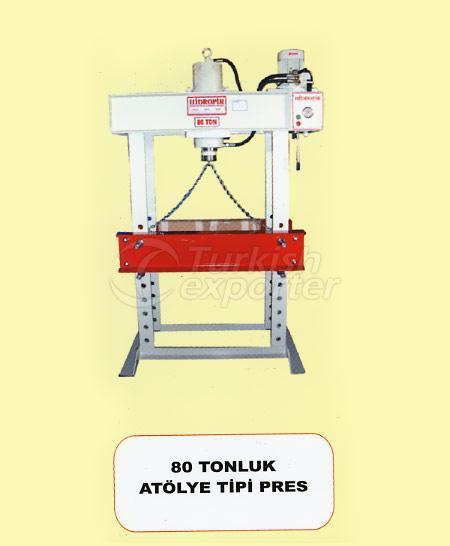 80 ton workshop type press