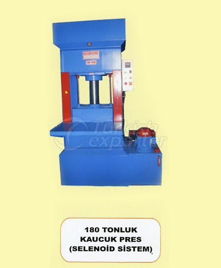 180 tonluk kauçuk pres (selenoid sistem)