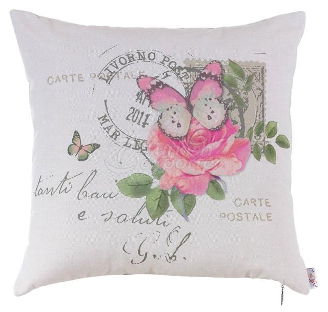 Pembe Gül Kelebek Kılıf