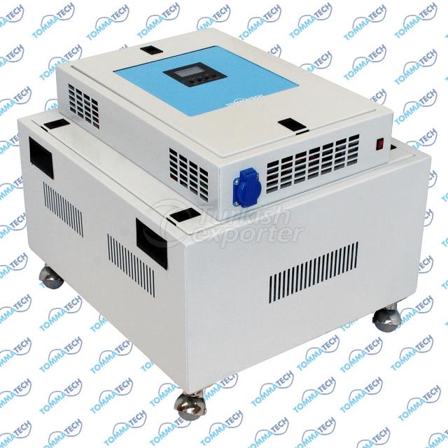 1000W 12V 3P-4P-6P Caixa de energia solar híbrida TT1000