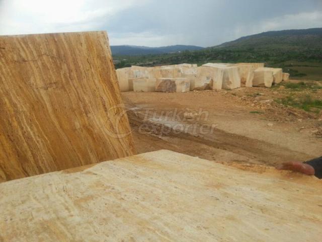 Yellow (Golden) Travertine