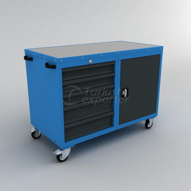 Tool Trolley With Drawer BD.36.44.36