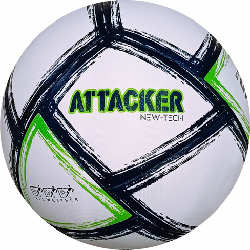 attacker soccer ball