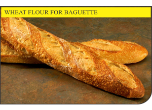 WHEAT FLOUR FOR BAGUETTE