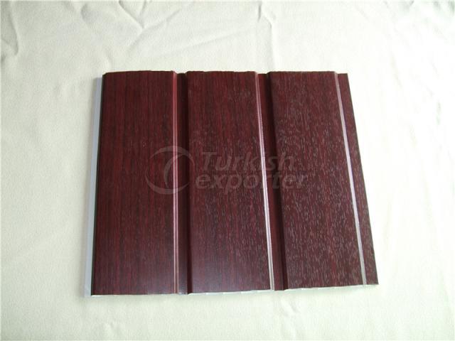 two grooves  Laminatied pvc panel