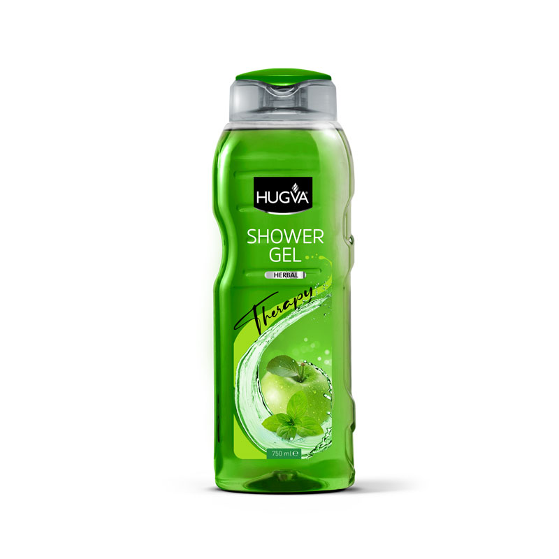 GEL DE DUCHA HUGVA DYNAMIC, SERENITY, HERBAL / 750 ML * 12