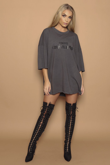 OVERSIZE T-SHIRT GOING COMMANDO